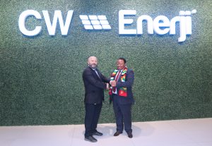 CW Enerji Zimbabve Cumhuriyeti Dışişleri ve Uluslararası Ticaret Bakanı Frederick Shava'yı ağırladı